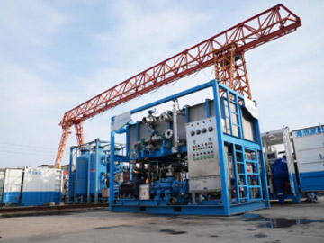 某公司訂制的海底管道清洗裝置 