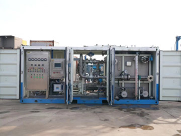 某公司訂制的生產(chǎn)流程清洗裝置 