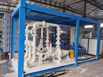 內(nèi)蒙古某公司訂制的化學(xué)清洗泵站 