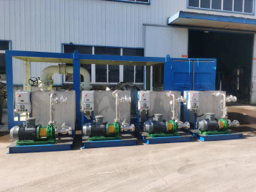 岳陽(yáng)某公司小型清洗泵站 